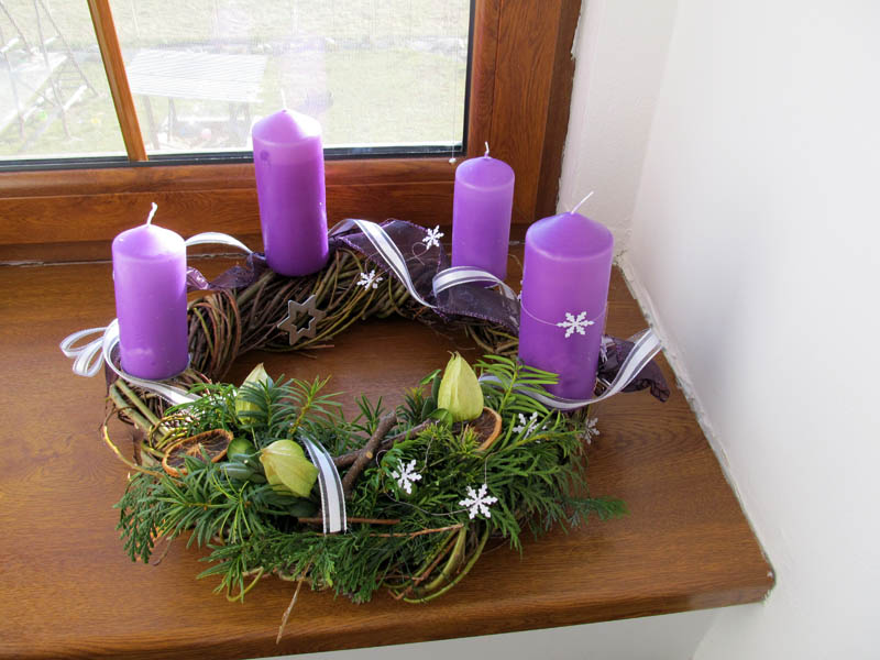 adventní věnec 1